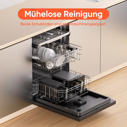 Gidgimo Doppelkammer Heissluftfritteuse – 10L XXL