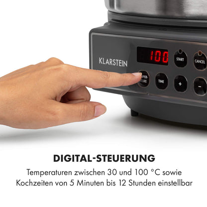 Klarstein Lady Marmalade Einkochautomat - 27 Liter Edelstahl