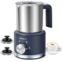 SIMPLETASTE Milchaufschäumer elektrisch 4-in-1, Edelstahl, 600 W