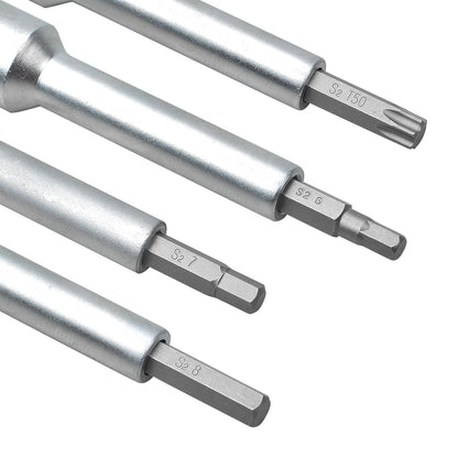 Zoomtools 18 TLG 1/2" Antrieb Stoßdämpfer Nuss Werkzeugsatz Stossdämpfer Federbein Domlager Werkzeug Federbein Stecknuss Werkzeug