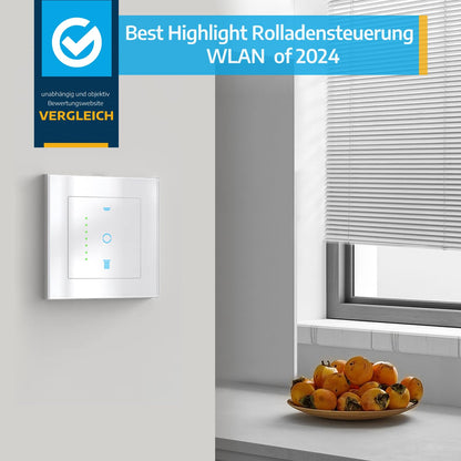 SMARTERCURRY WLAN Rollladenschalter 6.1Gen - Weiss 4er Set
