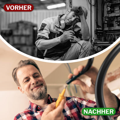 MAS Premium H05VV-F Kunststoffschlauchleitung - 5G1 Schwarz 90m