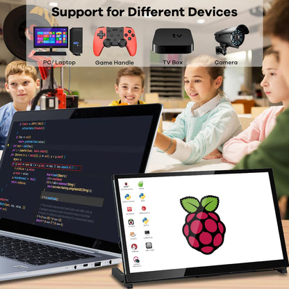 LAFVIN 10.1 Zoll IPS Touchscreen Display - HDMI, Kapazitiv, 1024x600