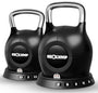 NEOLYMP Kettlebell verstellbar 2-20 kg, 7-in-1 Kugelhantel mit Edelstahl-Handgriff