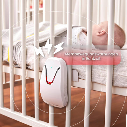 Babysense 7 Baby-Atembewegungsmonitor mit 2 Sensormatten