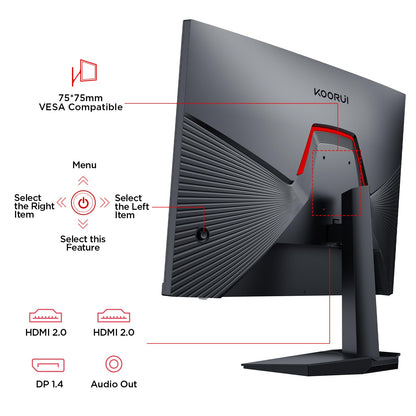 KOORUI G2711P 27" Gaming Monitor - 200Hz Fast IPS FHD