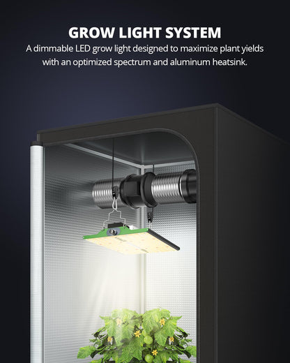 VIPARSPECTRA P2000 LED Grow Lampe Vollspektrum Dimmbar 250W