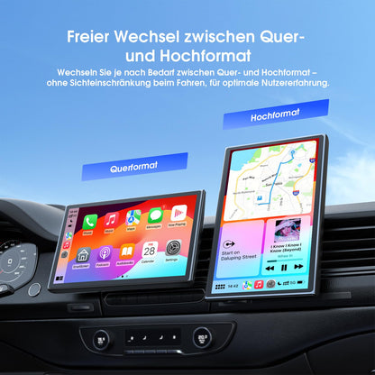 Avylet 7" Tragbares Wireless CarPlay Display - Magnet-Halterung