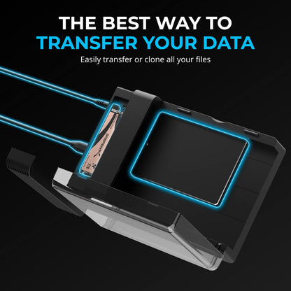 SABRENT DS-UFNC M.2 NVMe & SATA Dockingstation USB-C Klonen