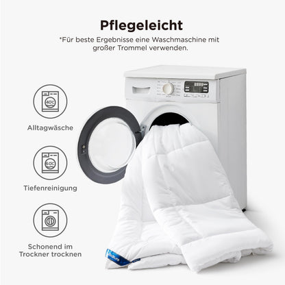 BEDSURE Bettdecke 135x200 cm 4 Jahreszeiten 2-teilig 450 GSM