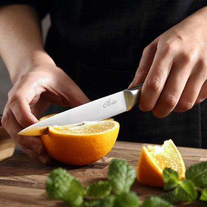 Oleio Maestro Messerblock Set 5-tlg. - Akazienholz Edelstahl