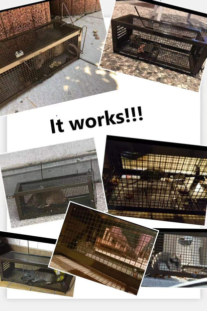 RatzFatz® Profi Mause- & Rattenfalle Lebendfalle - 2X XXL Set