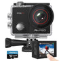 AKASO EK7000 Pro 4K Action-Kamera mit 64GB microSDXC Speicherkarte, 2-Zoll-IPS-Touchscreen und wasserdichtem Gehäuse