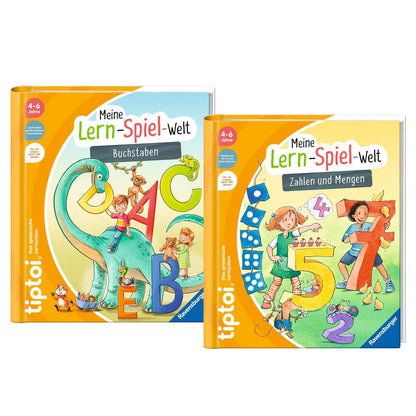 tiptoi Mein Lern-Spiel-Abenteuer Set: Erste Buchstaben & Erste Zahlen – Set mit zwei Lernspielen