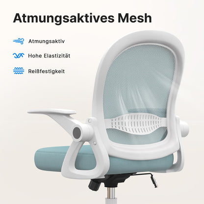 naspaluro Ergonomischer Bürostuhl Netzbespannung - Blau