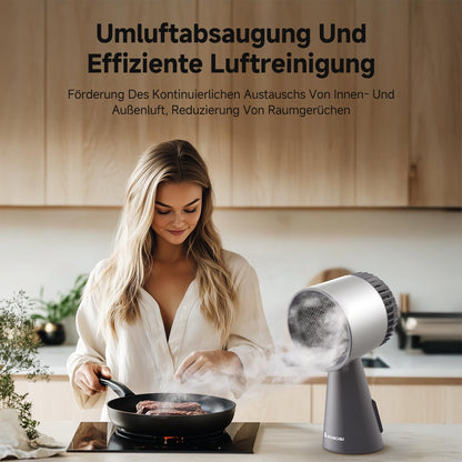 AAOBOSI Mini Dunstabzugshaube - Desktop & Tragbar