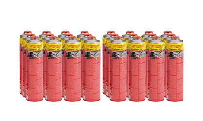 Rothenberger Industrial Multigas 300 Gaskartusche – 600ml 7/16" EU 24er Pack. Enthält Propan/Butan für 7/16" EU-Brenner.