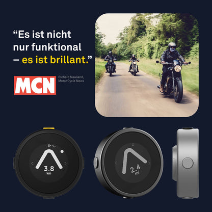Beeline Moto GPS Navi für Motorräder & Roller - Schwarz