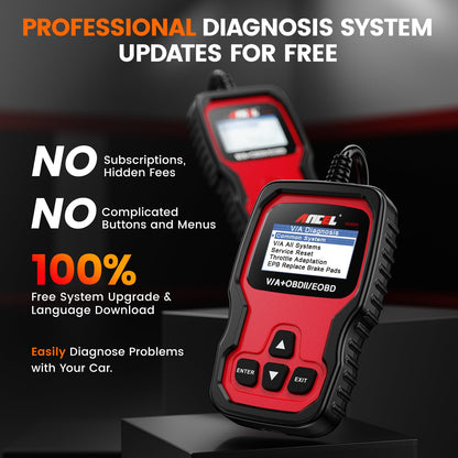 ANCEL VD500 OBD2 Diagnosegerät für VW, Audi, Skoda und Seat