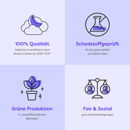 Wolkenfeld Winter Bettwäsche Set 135x200 Anthrazit Mikrofaser