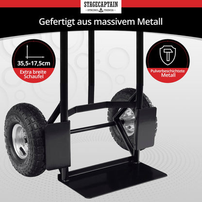 Stagecaptain Carryboy Sackkarre Transport - 200 kg Schwarz
