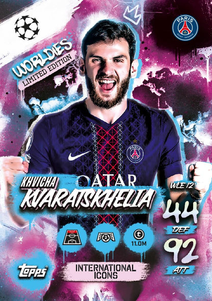 Topps UCC Match Attax 2025/26 Mini Tin Bundle mit allen 4 Mini-Dosen