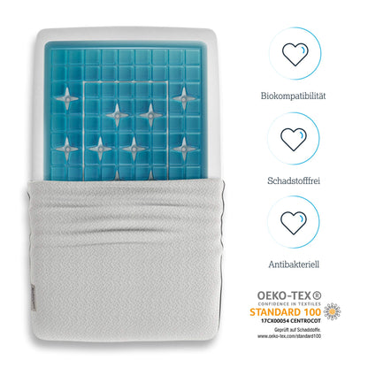 Technogel® Deluxe Gel Nackenstützkissen 66x40x14 cm