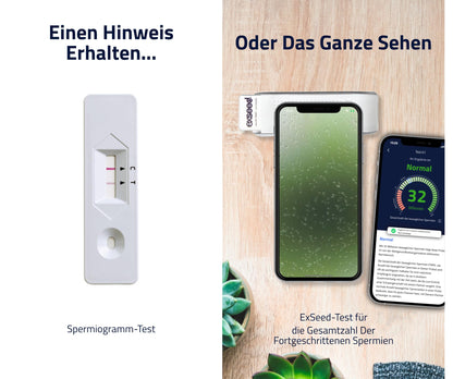 ExSeed Health Spermatest für zu Hause – 5 Tests
