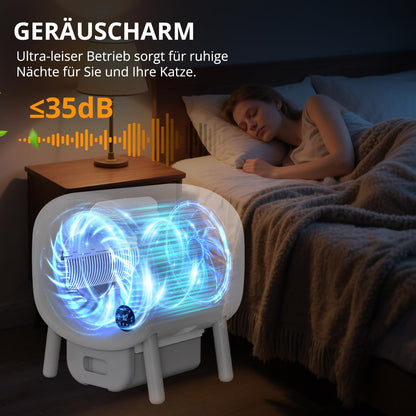 PHOTONSPACE Selbstreinigende Katzentoilette XXL 95L mit App-Steuerung