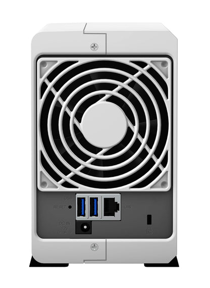 Synology DS220j 8 TB 2-Bay Desktop NAS-Lösung mit Seagate IronWolf