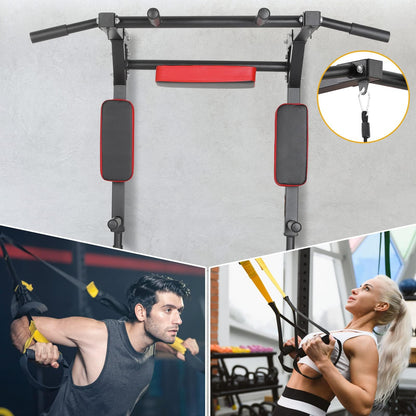 FitSwiss Klimmzugstange Wandmontage Dip-Station 200kg