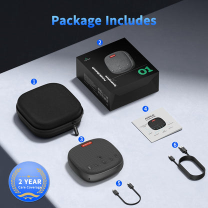 AIRHUG 01 Bluetooth Konferenzlautsprecher mit Mikrofon, USB-C