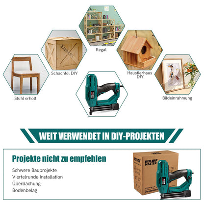 NEU MASTER Elektrotacker NTC0040 für Polster & Holz