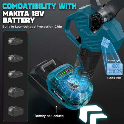 Ecarke Akku-Astschere 38-50mm – Für Makita 18V, ohne Akku