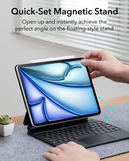 ESR Magnetische Tastatur Hülle für iPad Air/Pro 11 - Schwarz