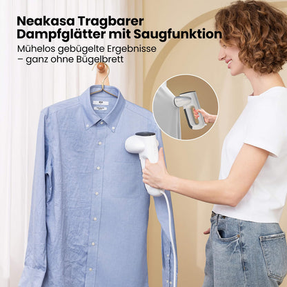 Neakasa Magic 1 Tragbarer Dampfglätter 2-in-1 – Saugfunktion