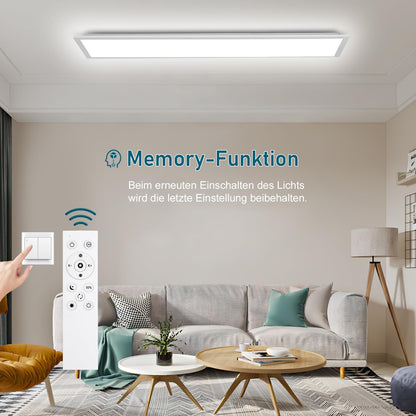 Oraymin LED Panel 120x30 Deckenleuchte - Dimmbar CCT