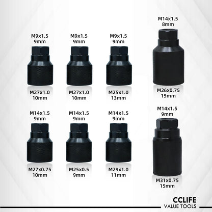 CCLIFE 21tlg Pneumatischer Injektor Abzieher – Diesel Set