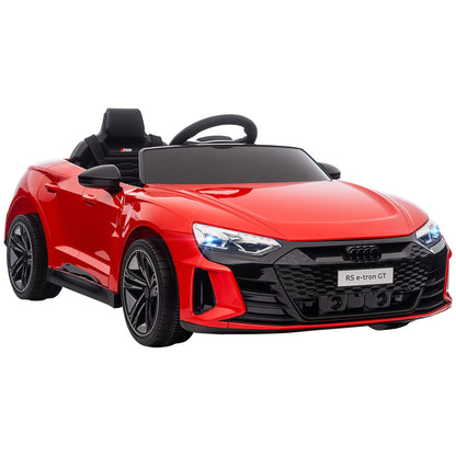 HOMCOM Audi RS e-tron GT Kinder Elektroauto – Rot