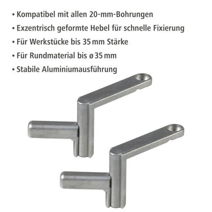 wolfcraft Master 650 Ergo Spann- und Arbeitstisch - Höhenverstellbar