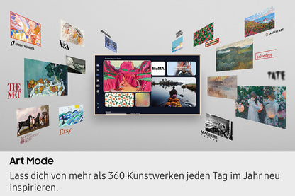 Samsung The Frame LS03F QLED 4K Fernseher – Art Mode, 55 Zoll