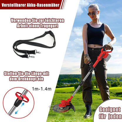 Akku Rasentrimmer Makita-kompatibel Bürstenlos – 5 Klingen, Blau