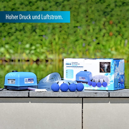 AquaForte Hailea V20 Luftpumpe Original-SET - 9l/min Leistung
