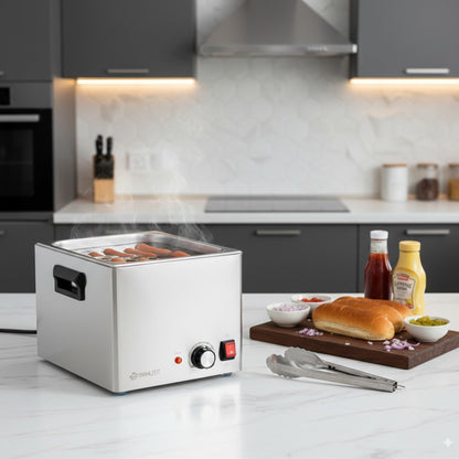 Mahlzeit Bockwurstwärmer elektrisch Edelstahl Gastro Gerät