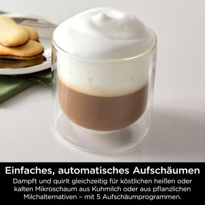 Ninja Luxe Pro 3-in-1 Kaffeemaschine mit Mahlwerk - Silber ES701EU