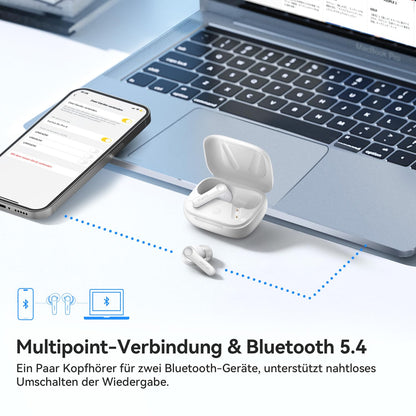 EarFun Air Pro 4 Bluetooth Kopfhörer mit adaptivem Noise Cancelling