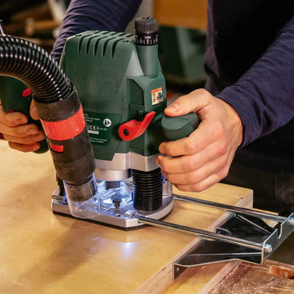 Bosch Oberfräse POF 1400 ACE + 15tlg. Fräser Set Holz 8mm