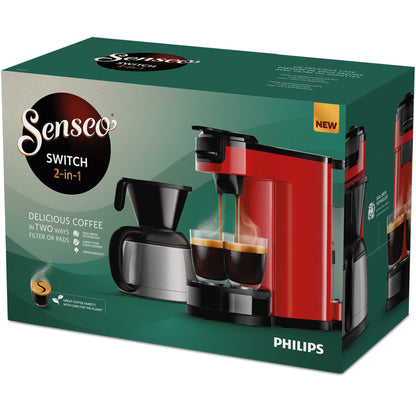 Philips SENSEO Switch HD6592/84 Pad- und Filterkaffeemaschine