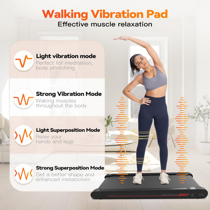 Sperax P3 Max Walking Vibration Pad – 4-in-1 Laufband, schwarz