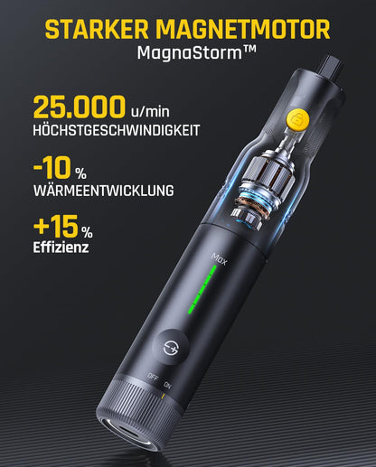 Fanttik F2 PRO Akku Multifunktionswerkzeug Set mit 55 Zubehörteilen
